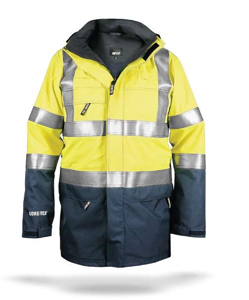 stylish too. Made from 220g/m² lightweight two layer fabric it is functional and durable, it is the lightest weight GORE-TEX Fabric available offering heat and flame resistance to ISO 11612.