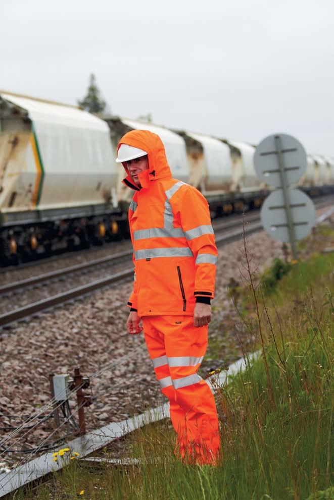 The GO/RT 3279 standard ensures garments meet at least class 2 of EN 471 for the minimum area of high visibility materials used within a garment.