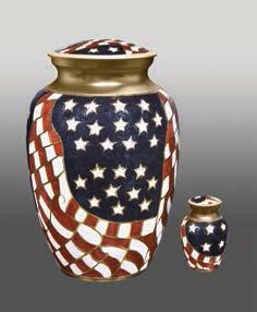 Cast Vases Old Glory
