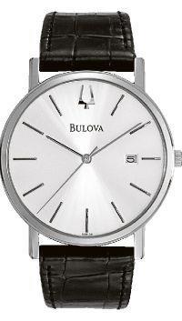 45C114 Bulova Caravelle Men s Watch. Gunmetal dial with multifunction day, date and 24-hour subdials.