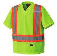 csa.ca. CLASS 1 Basic harness or safety tape over the shoulders and encircling the waist. Suitable in less complex work areas where workers are separated from car and truck traffic.
