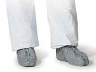 TY500S 31710538 Tyvek sleeves, 18" 200/Cs TY500S DuPont Tyvek Shoe Covers Flashspun high-density polyethylene provides an effective barrier against hazardous, small sized particles, even after