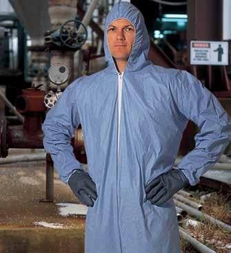 4XL 12/Cs Tychem SL Coveralls, Attached Hood and Socks, Elastic Face and Wrists, Bound Seams SL122B-XL 31710389 XL 12/Cs SL122B-2XL 31710390 2XL 12/Cs SL122B-3XL 31710391 3XL 12/Cs Tychem SL