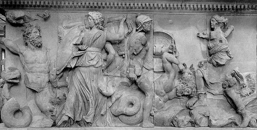 Fig. 7: Artemis and Hecate group from the