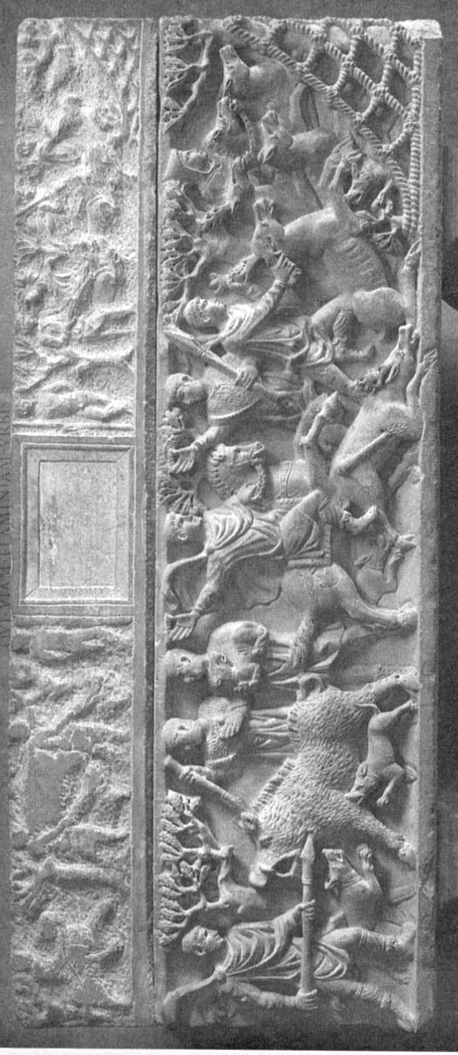 Fig. 76: Boar-hunting Sarcophagus from Centrale