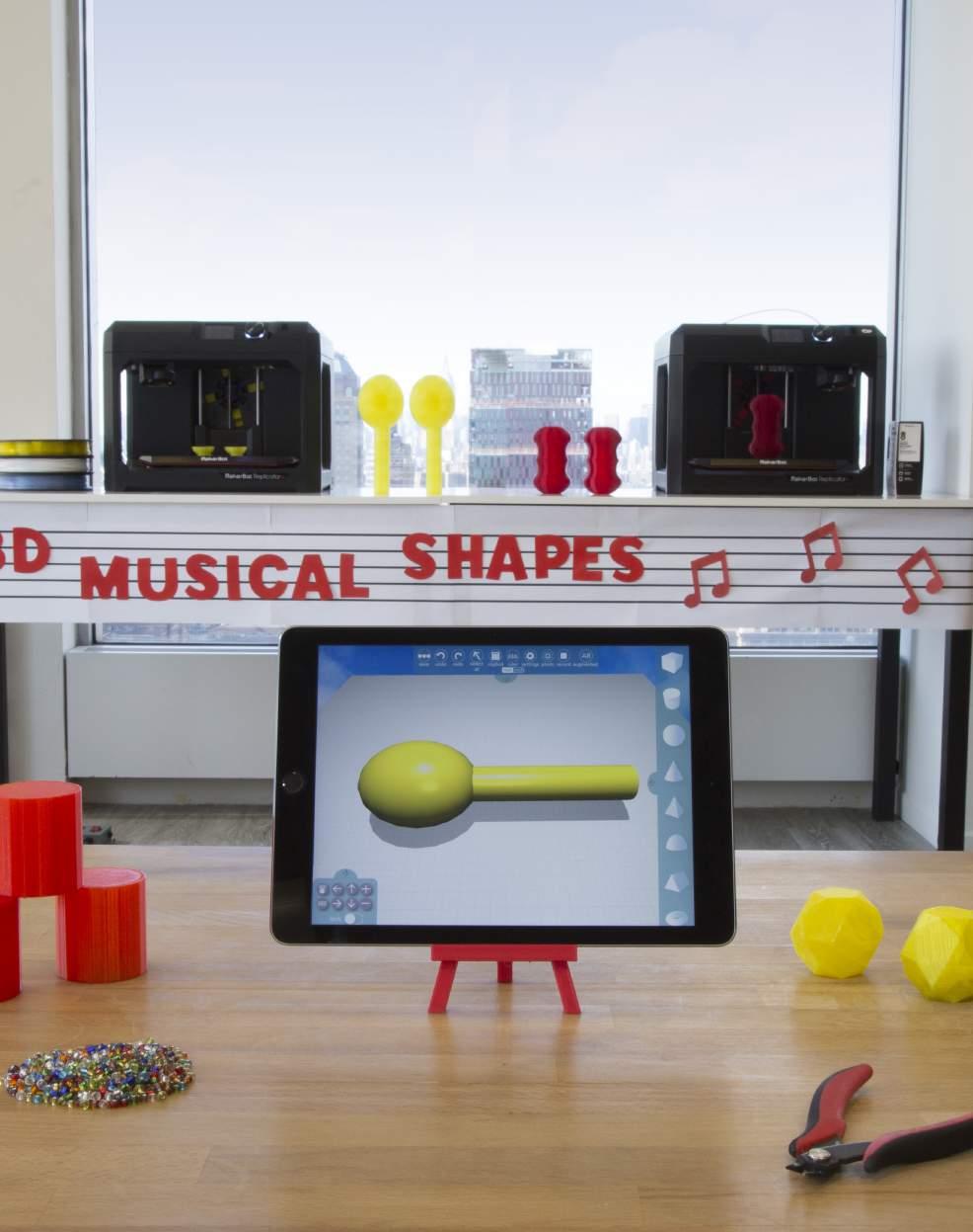 MAKERBOT EDUCATORS GUIDEBOOK PROJECT 02: 3D MUSICAL SHAPES PROJECT TWO 3D MUSICAL SHAPES PAGE 60 LINK: