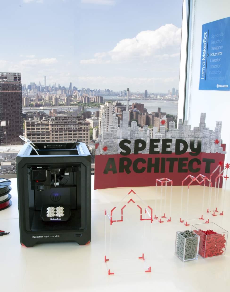 MAKERBOT EDUCATORS GUIDEBOOK PROJECT 05: THE SPEEDY ARCHITECT PROJECT FIVE THE SPEEDY ARCHITECT PAGE 90 LINK: