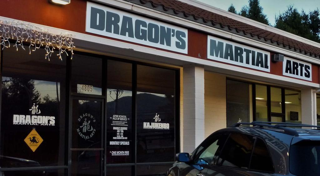 BUSINESS OF THE MONTH FOR FEBRUARY 2016 The February Business of the Month is Dragon s Martial Arts.