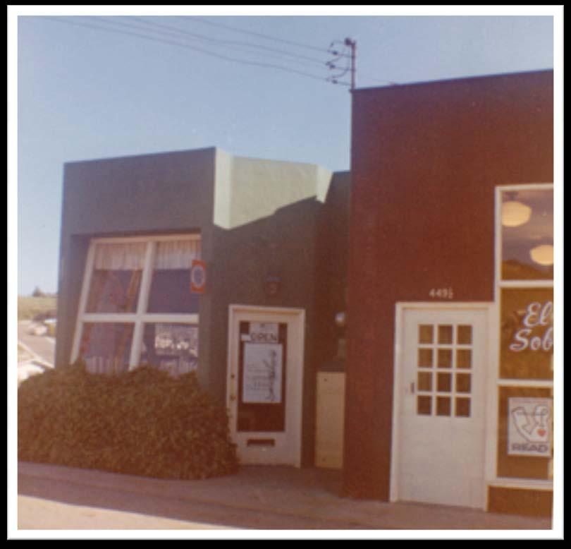 For over 11 years, from late 1949 to 1961, the El Sobrante library served the local community from this space at the east end of the Mitchell Building, located at the