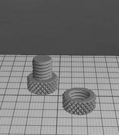 Mahoney Thingiverse: 14702 NUT AND BOLT SET File Name: Nut and Bolt Make Time: 30