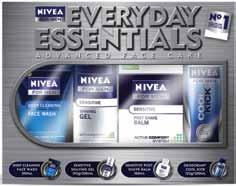 99 NIVEA for Men Everyday Essentials 4pce Gift Pack 24.