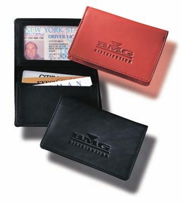 LG-9007 Roxy LG-9008 Jersey Jersey ID Card Case LG-9008 Fold-over mesh window conveniently reveals personal ID. Gusseted pocket holds frequently used credit cards and business cards.
