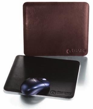 Westchester Mousepad LG-9019 Now you can rest easy, we added a foam sueded wrist rest to our full grain leather executive mouse pad to make this the ultimate office accessory.