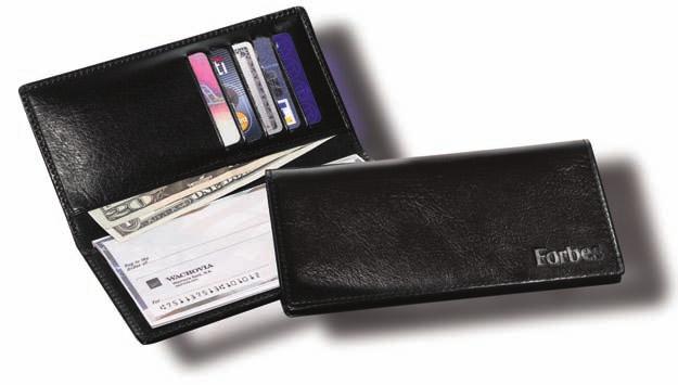 16 lbs each LG-9013 PRICING 17.55 17.10 16.65 16.20 (C) Mercer Street Checkbook LG-9014 Our Glazed Cowhide checkbook cover holds currency,deposit slips and receipts as well as your checkbook.