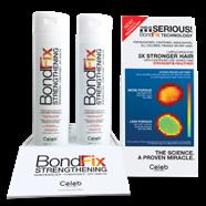 BondFix rebuilds regenerates & repairs bleached, lightened or fragile hair Penetrates deep into hair fibers