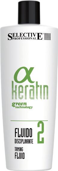 Veg Keratin TAMING FLUID specific to remove frizz and to provide control to every hair type,