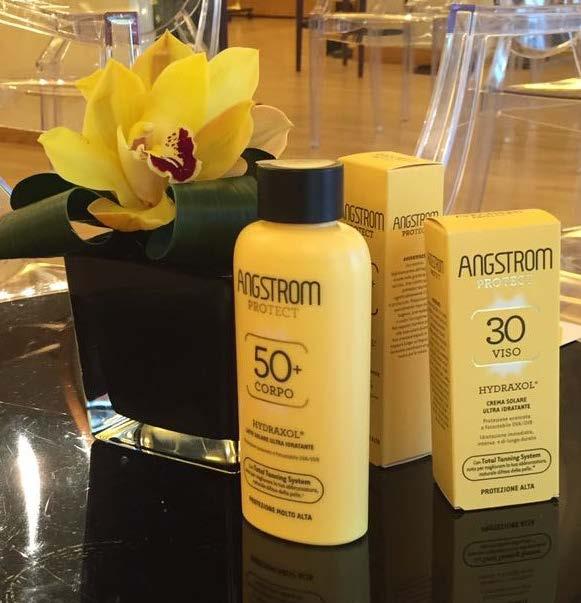 PRODUCT LAUNCH Type of event: Prodouct launch Date: 19th April 2017 Where: The Westin Palace, Milan Client: Angstrom, the sun product brand based on a proper and scientific suntan approach, which is