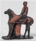 Piccolo cavaliere, 1942 circa Terracotta policroma 31,1 x 29,5 x 16,4 cm Pistoia, Fondazione Small Rider, ca.