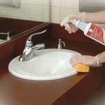 hard, non-porous bathroom surfaces. This restroom cleaner features a cool citrus floral fragrance and a blue color.