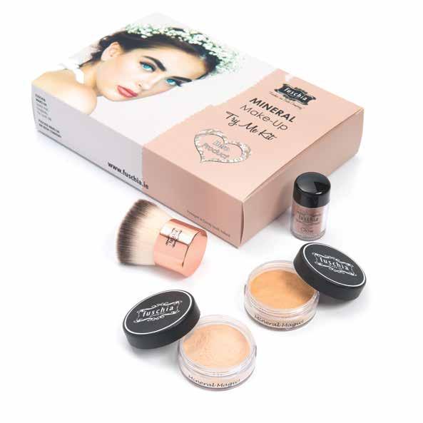 Mineral Mineral Make-Up Try Me Kit 42.95 Available in seven shades.