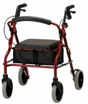 It is easy to lift and comes standard with the new Lock N Load, which holds the walker in the folded position for easy loading and unloading. The Cruiser Deluxe is perfect for indoor and outdoor use.