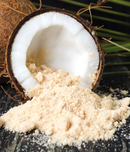 BODY TREATMENTS BIG ISLAND COCONUT BLISS An aromatic blend of island coconut and Hawaiian cane sugar with organic Hawaiian honey is the base for a unique formula that is applied to renew and