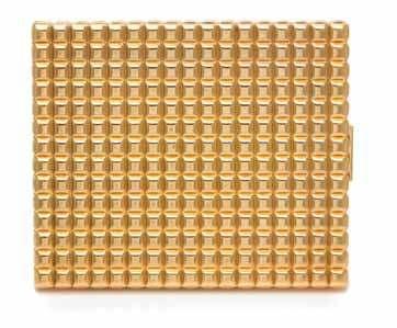 Bracelet Stamp: 14K. Movement number: 489 PN. 37.30 dwts. Property from the Estate of Wendy Edmonds, Naples, Florida $1,000-2,000 71 a Retro Yellow Gold cigarette case, Tiffany & Co.