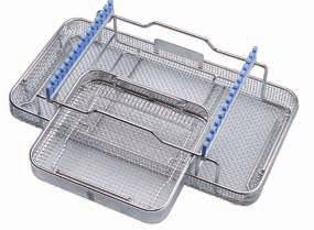 39501 XTC Wire Tray for Cleaning, Sterilization and Storage of TIPCAM 1 S 3D LAP Video Endoscopes 26605 AA/BA and one light cable, autoclavable,