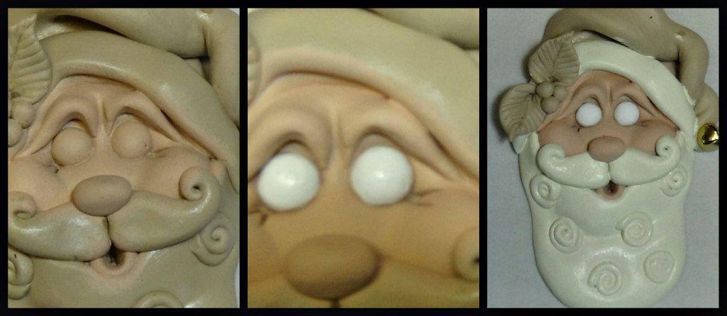 Painting Instructions: Paint the face, nose and lip with 3 coats of warm beige (Flesh).