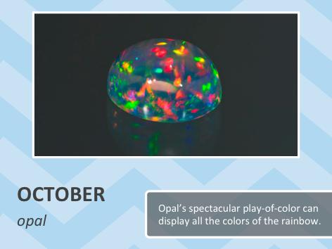 Opal is known for its unique display of flashing rainbow colors called play-of-color. There are two broad classes of opal: precious and common.