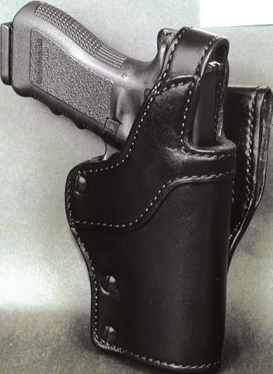 10 SECURITY HOLSTERS H746-SH LEVEL THREE SECURITY - AUTOMATICS H746-SH Security style holster rides slightly muzzle forward and gives you three points of retention.