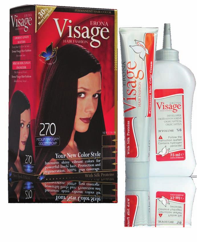 erona visage hair fashion hair color kit