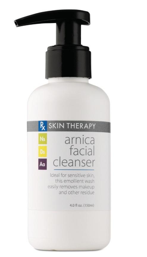 product of the month JANUARY 2014 normal skin dry skin ARNICA FACIAL CLEANSER Creamy cleanser ideal fro dry and sensitive skin Cleanses without removing the skins