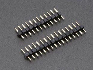 25 IN STOCK Short Feather Male Headers - 12-pin and 16-pin