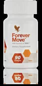 Move is nearly 5x more clinically effective than glucosamine and chondroitin and supports a healthy range of motion, enhances joint comfort and flexibility, promotes healthy cartilage, decreases