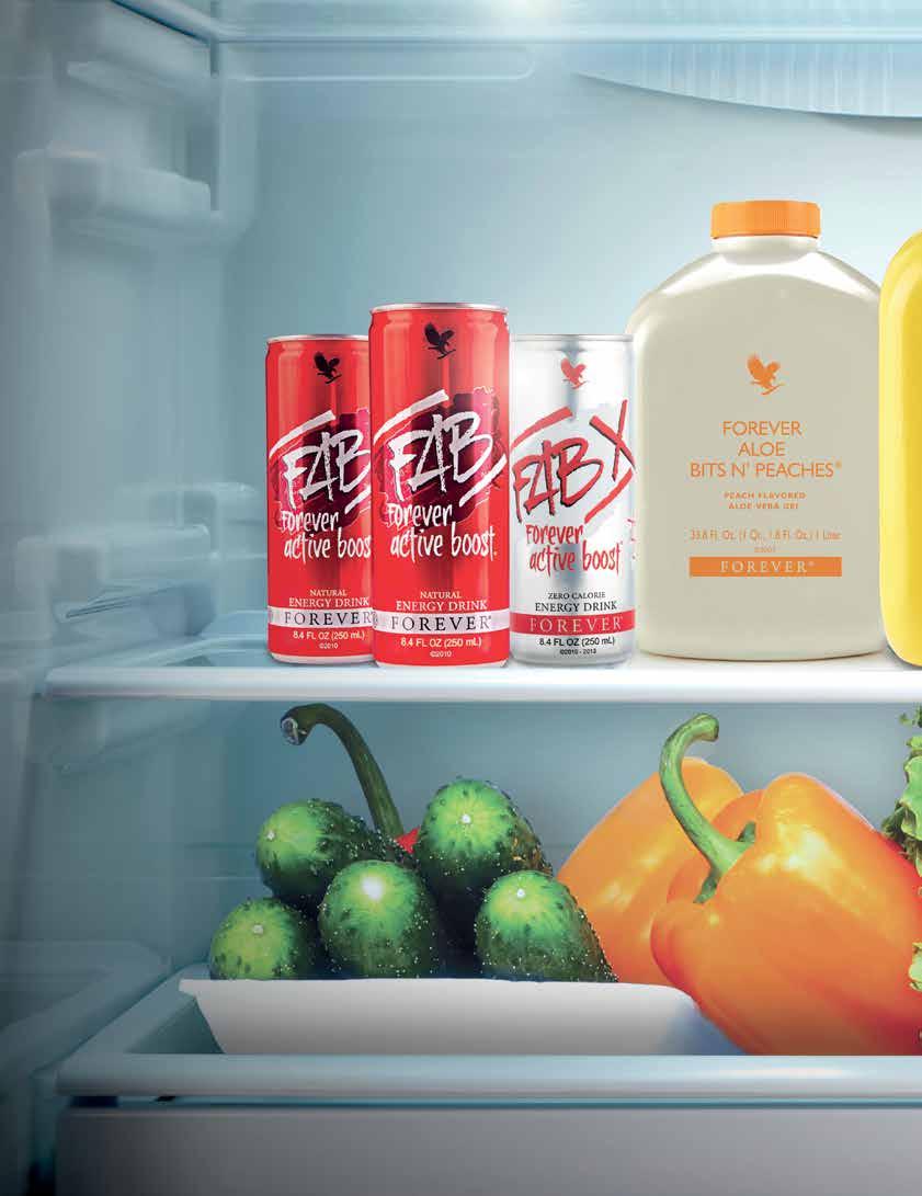 Drinks 077 321 440 FAB Active Boost FAB X Active Boost 321 440 077 Aloe Bits N Peaches The bright flavors of FAB let you know that this is going to impart some serious energy.