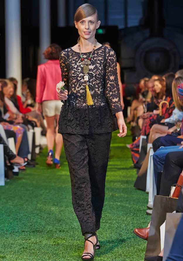 LOOK #52 Collette lace top & pants from Hush Boutique
