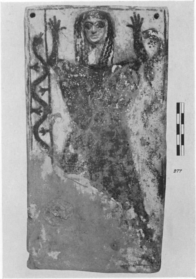 A GEOMETRIC HOUSE AND A PROTO-ATrIC VOTIVE DEPOSIT 605 1 ~~~~~~~~~ Fig. 72 Trreacotta Plaque, No. 277 From above the stone platform at the southeastern end of the house (see Plan, Fig.