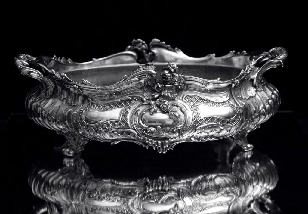 Direct from Paris, Another Truly Magnificent Find, 19th Century 2-piece Louis XVI, Silver