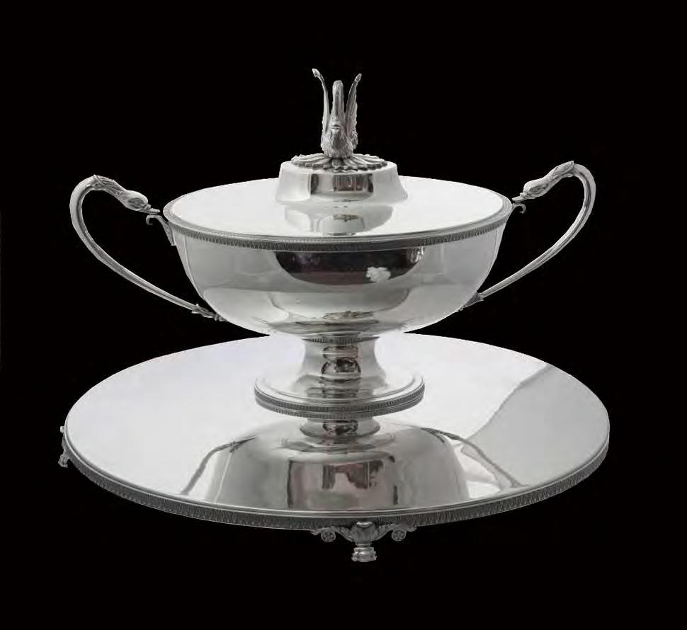 Direct from Paris - Another Major Find by One of the France's Premier Contemporary Silversmiths "Bernard Plasait", A
