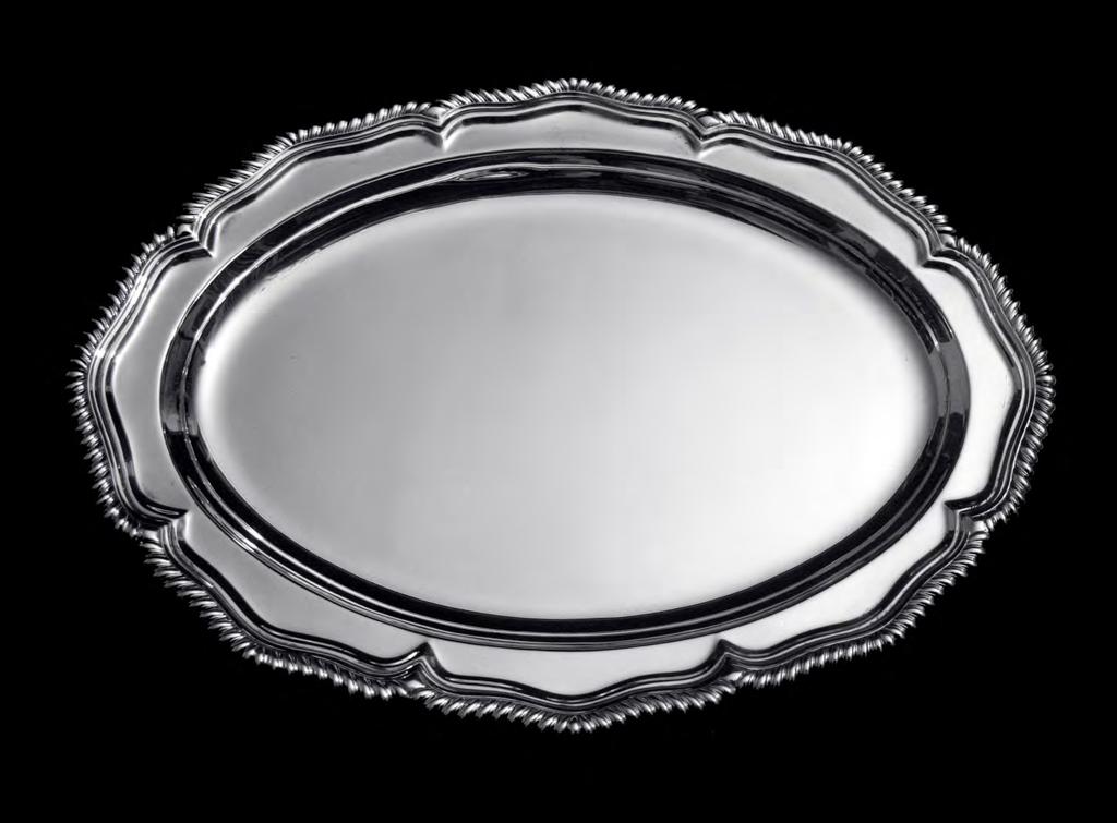 A Real Treasure Direct from a Private Mansion Here in Paris - A Stunning Tiffany Silver Plated Serving Platter in "Like New" Condition,