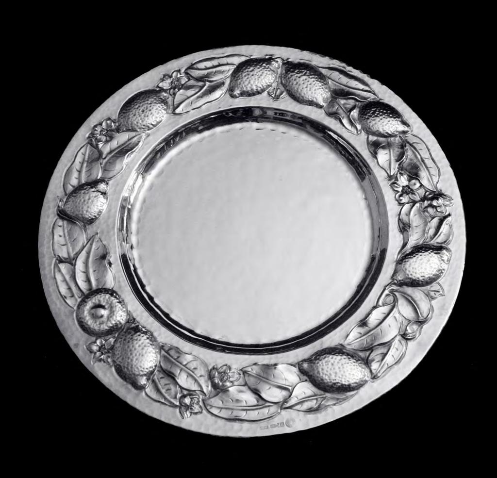 Another Amazing Find - A Magnificent, Privately Commissioned, set of 12 Silver Presentation Plates (9 different Flora Designs) in Excellent Condition