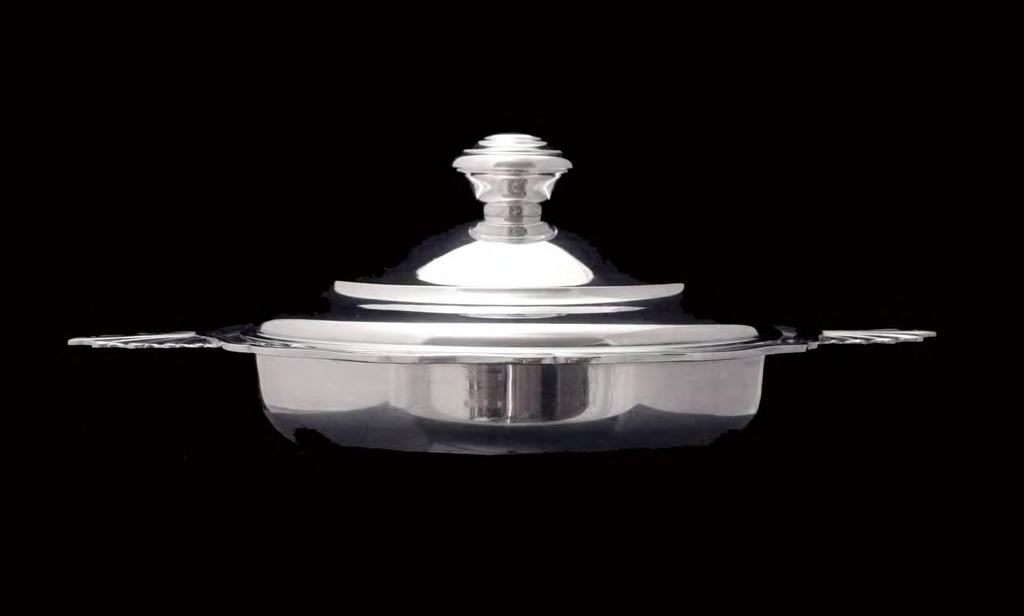 Direct from Paris, The Birth Place of Art Deco - Another Major Find by One of the World's Premier Silversmiths "Christofle", A Stunning Art Deco Sterling Silver Covered Vegetable Server in Immaculate