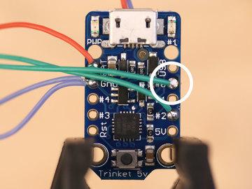 will connect to pin number 0 on the  Final Circuit Test With all of