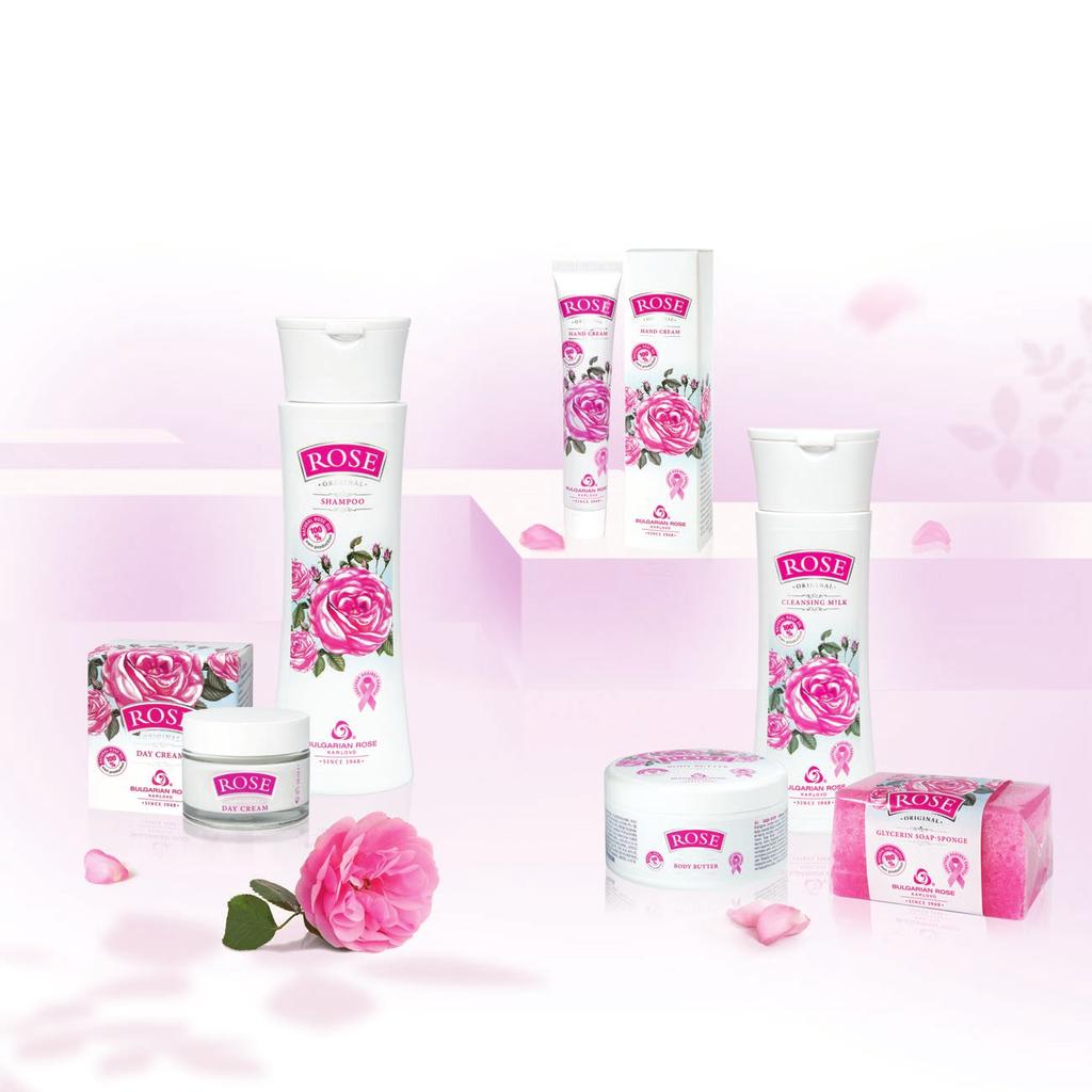 ROSE ORIGINAL cosmetic series with natural rose