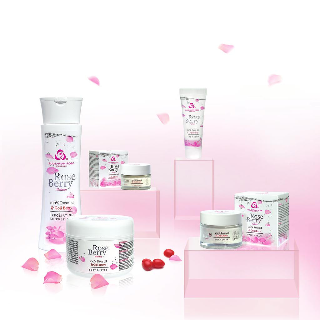 ROSE BERRY NATURE cosmetic series with