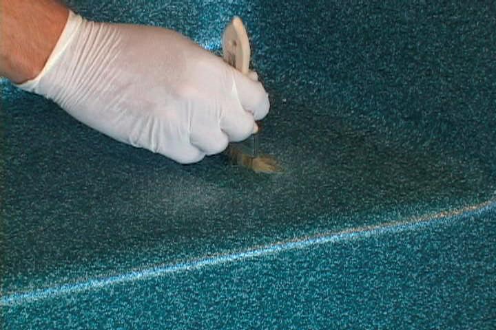 ) Finishing a smooth, solid color, pearlescent or metal spa surface defect The materials needed to complete this repair include a primer coat, a base coat, and the K2000 top coat.