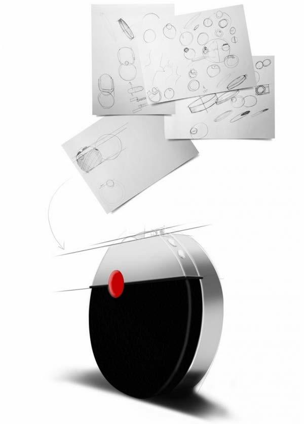 Figure 2. Swedish designer Vincent Sall proposed a subversive concept for the Leica X3, which inspired by the monochrome glasses. practice in new ways and new perspectives.