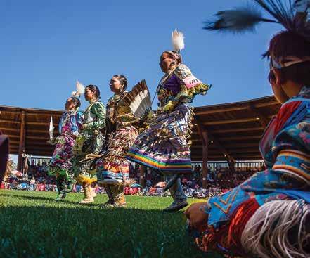 An experience like none other, Powwow is an energetic, spiritual and colorful expression of storytelling, song, and dance in