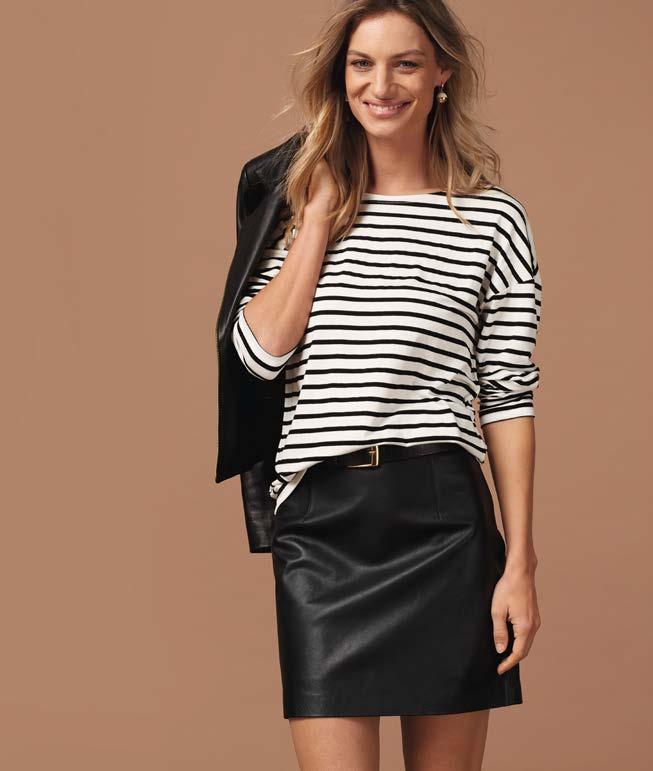 The Top Emme Button Top (TP822) $105 Brook Relaxed